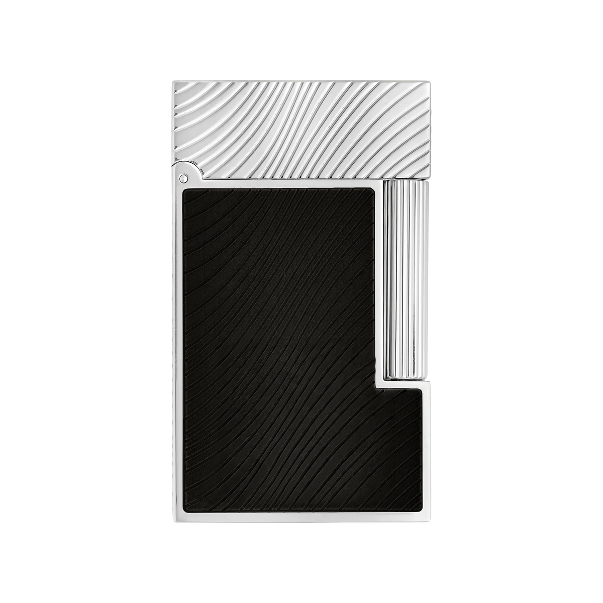 S.T DUPONT LIGNE 2 HORSE MANE GUILLOCHE BLACK