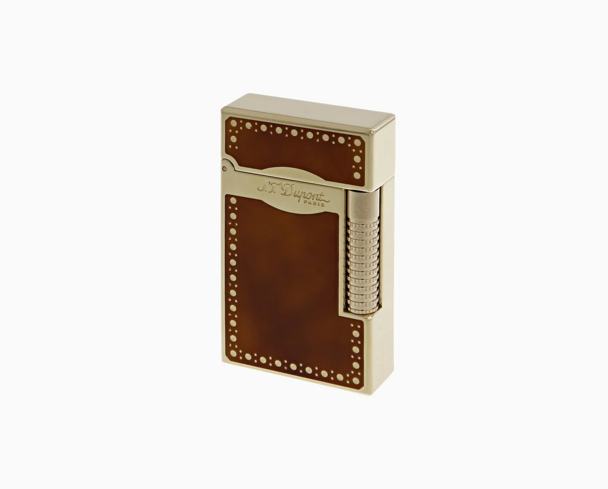 S.T. DUPONT LE GRAND DERBY YELLOW GOLD LIGHTER