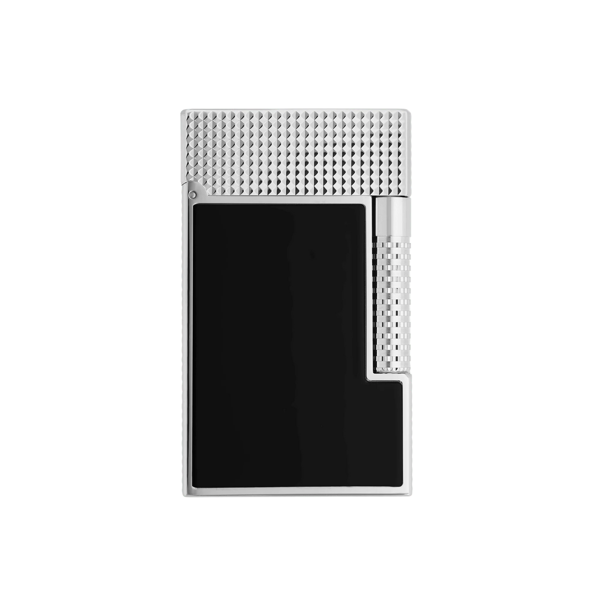 S.T DUPONT LE GRAND DUPONT LACQUERED LIGHTER SILVER