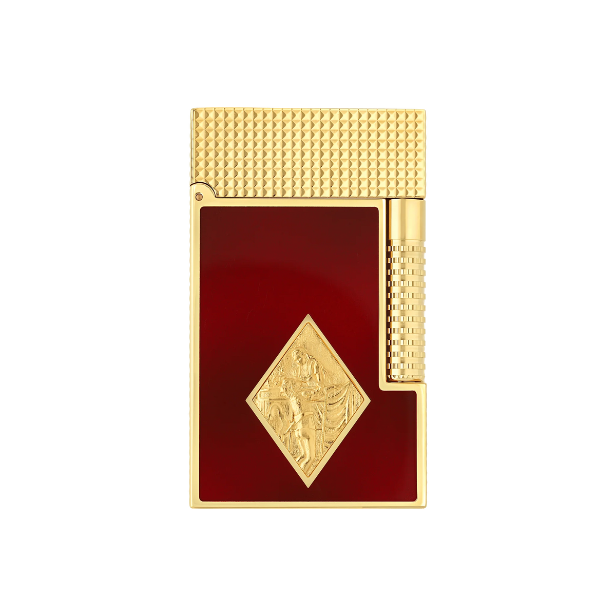 S.T DUPONT LE GRAND DUPONT LACQUERED LIGHTER ROMEO Y JULIETA BURGUNDY
