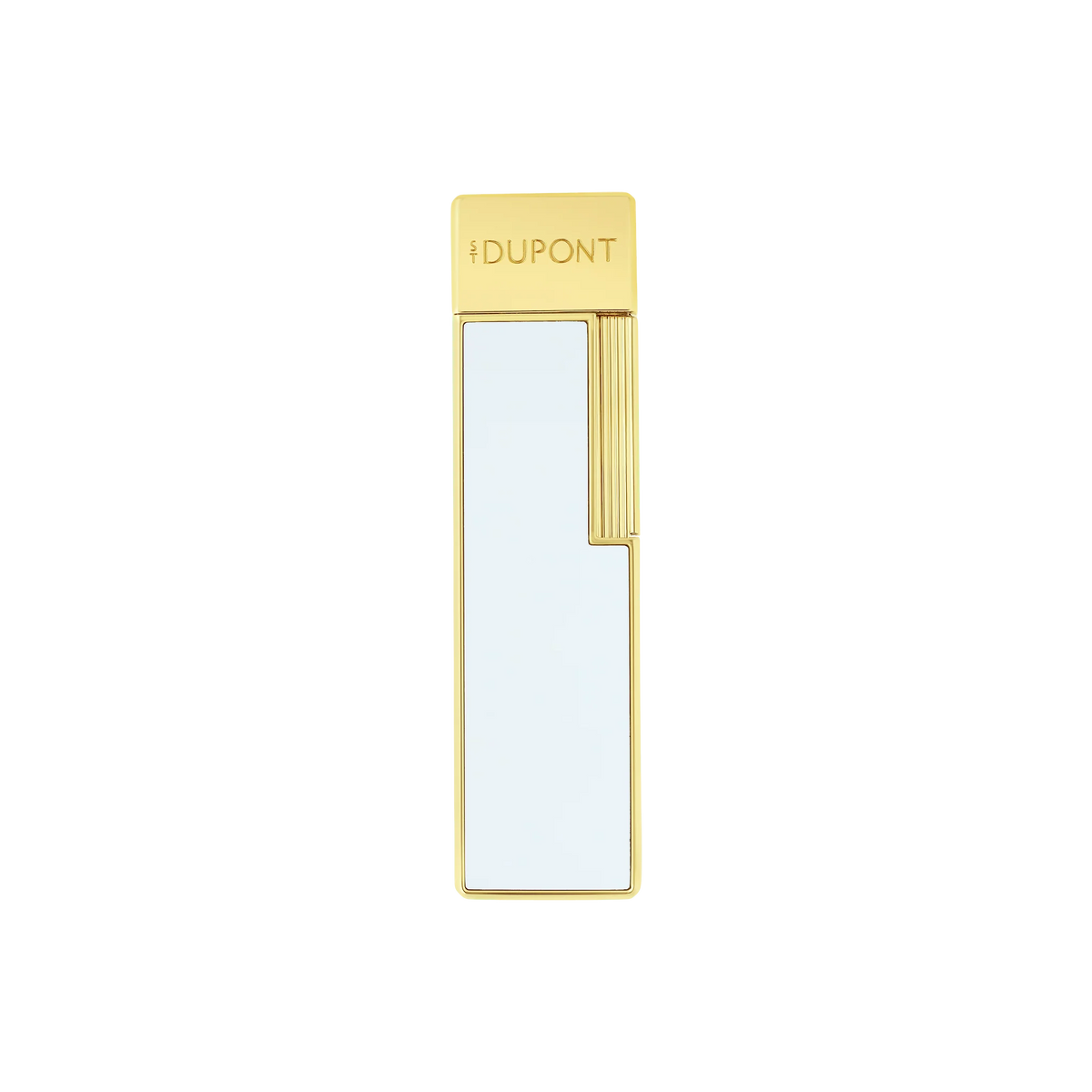 S.T DUPONT TWIGGY LACQUERED LIGHTER WHITE