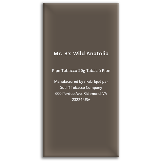 MR B’S WILD ANATOLIA 50G
