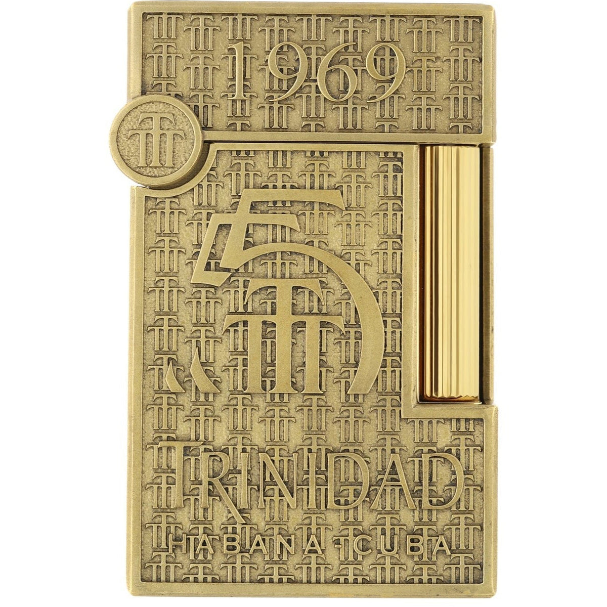 S.T DUPONT TRINIDAD LIGHTER GOLD