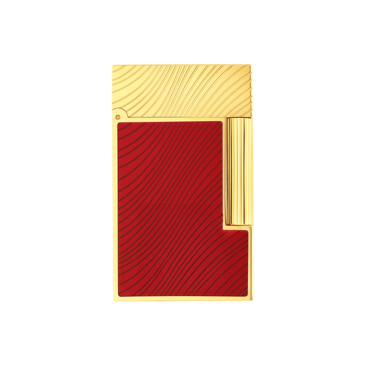 S.T DUPONT LIGNE 2 HORSE MANE GUILLOCHE RED