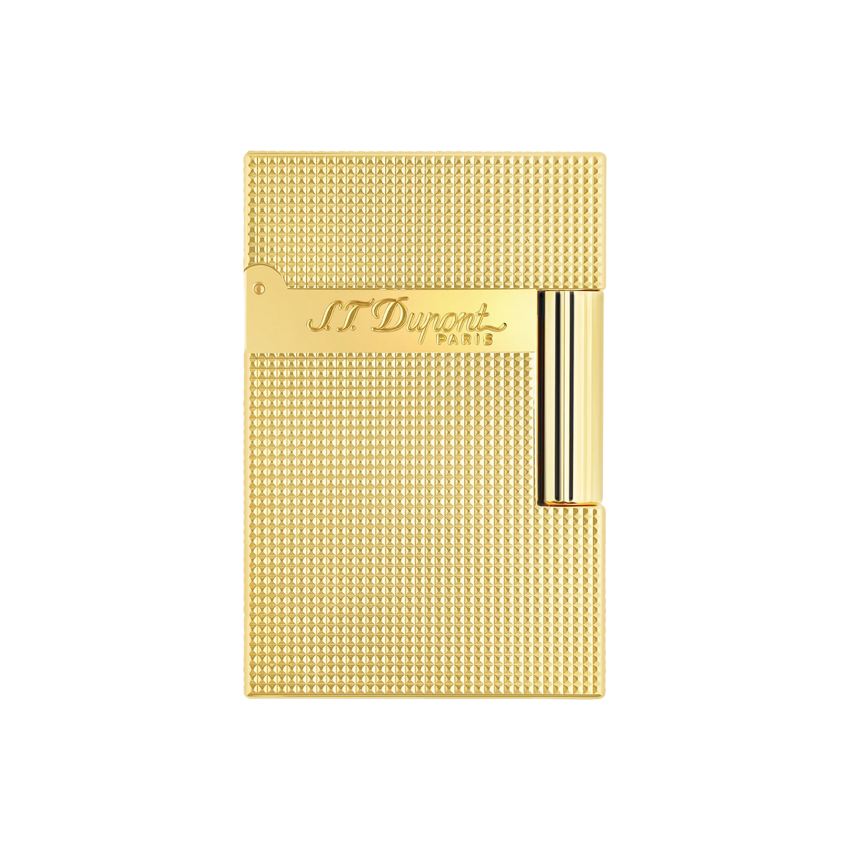 S.T DUPONT LIGNE-2 MICRO DIAMOND HEAD LIGHTER GOLD