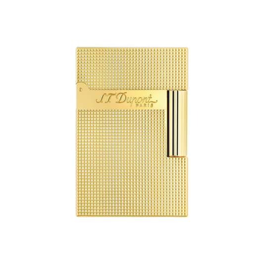 S.T DUPONT LIGNE-2 MICRO DIAMOND HEAD LIGHTER GOLD