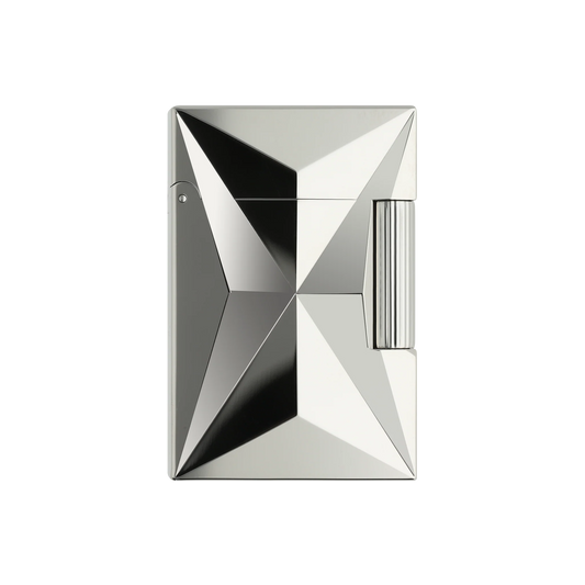 S.T DUPONT LIGNE-2 LIGHTER SMALL FIRE X SILVER