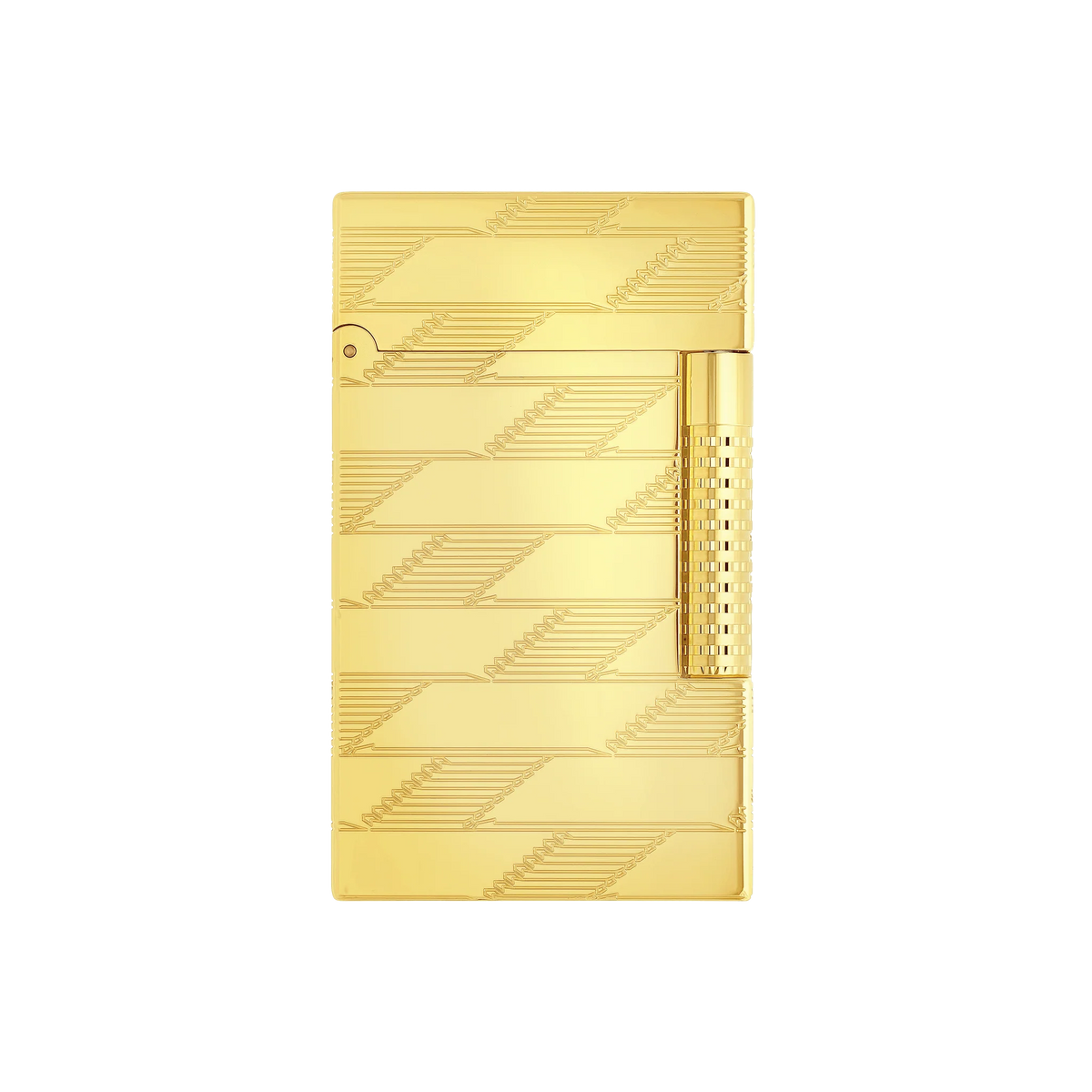 S.T DUPONT LE GRAND DUPONT GUILLOCHE LIGHTER GOLD