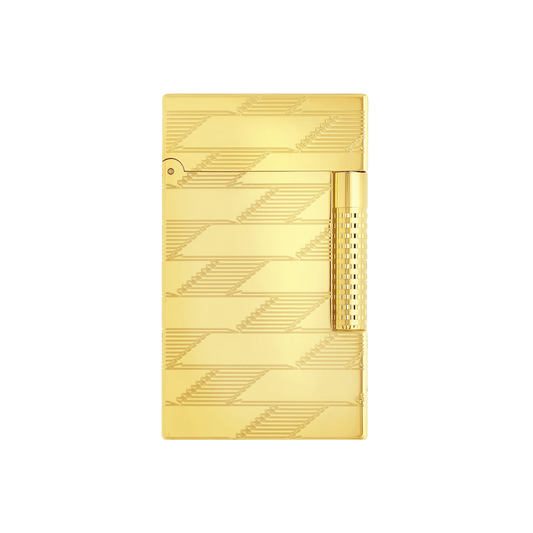 S.T DUPONT LE GRAND DUPONT GUILLOCHE LIGHTER GOLD