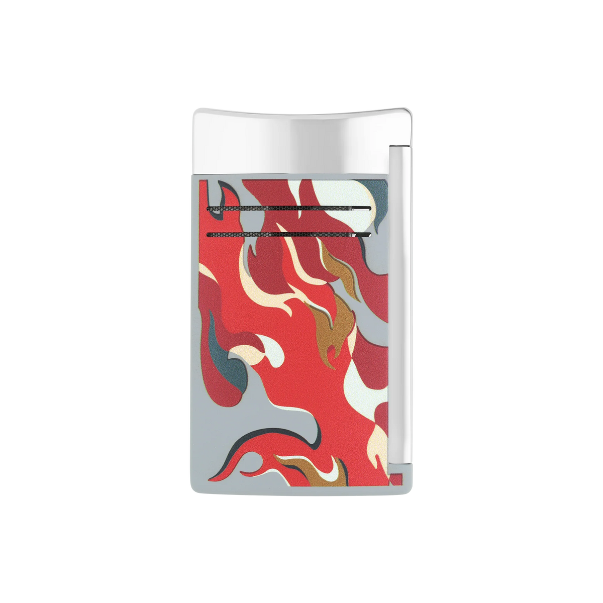 S.T DUPONT MAXIJET LIGHTER MATT CAMO RED