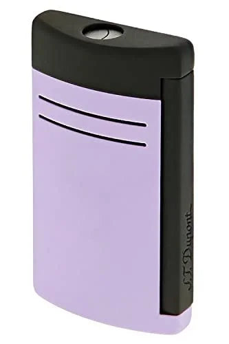 S.T DUPONT MAXIJET MATTE BLACK / LILAC LIGHTER