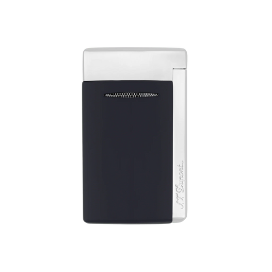 S.T DUPONT MINIJET LACQUERED DARK BLUE LIGHTER