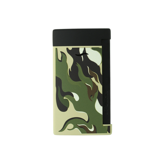 S.T DUPONT SLIM 7 LIGHTER MATT CAMO KHAKI