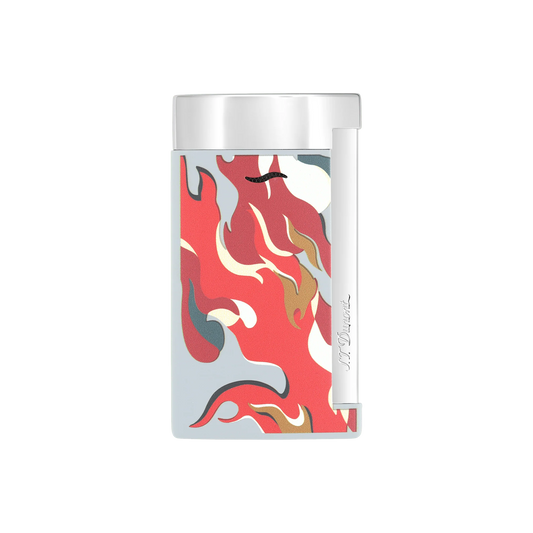 S.T DUPONT SLIM 7 LIGHTER MATT CAMO RED
