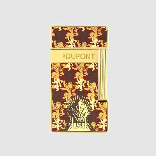 S.T DUPONT SLIMMY GAME OF THRONES GOLD LIGHTER