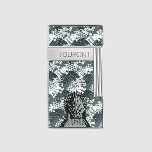S.T DUPONT SLIMMY GAME OF THRONES SILVER LIGHTER