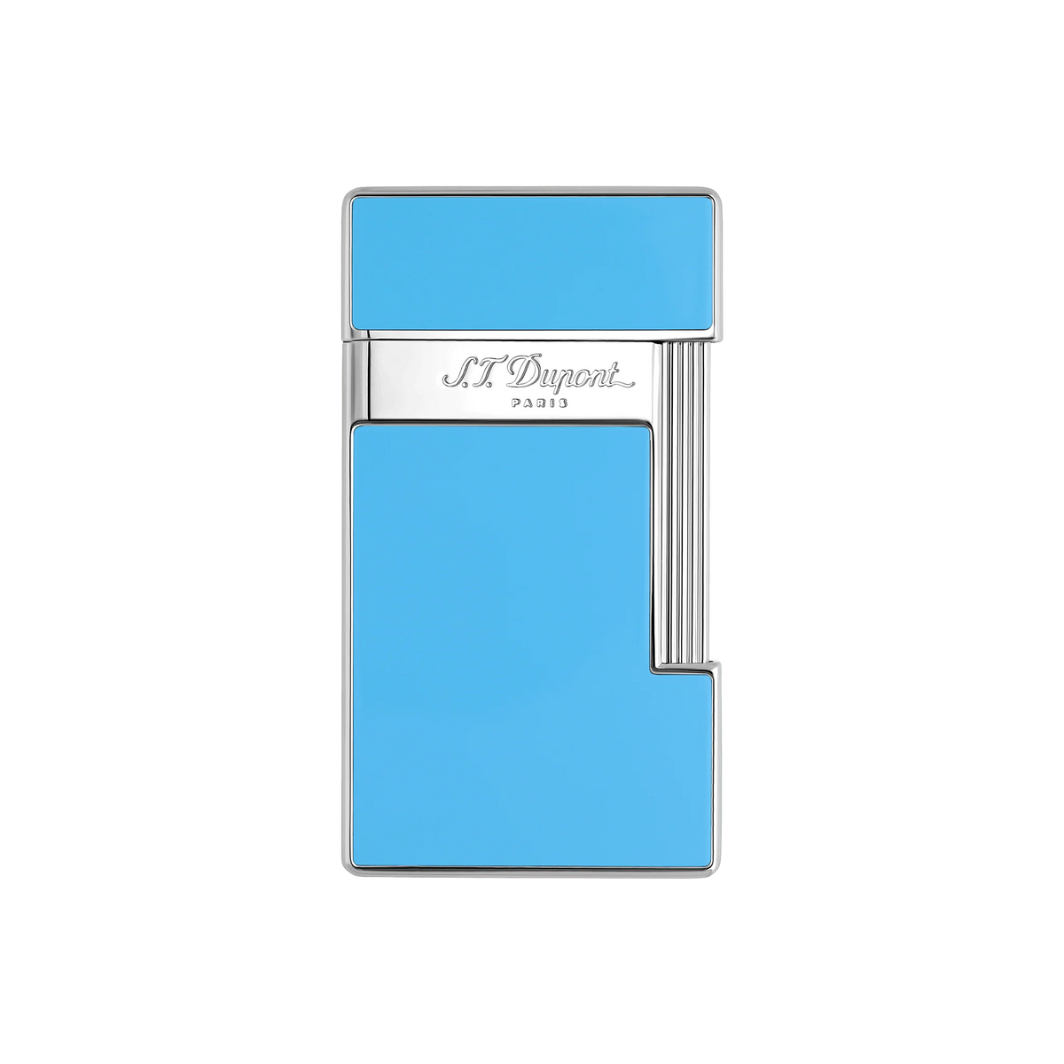 S.T DUPONT SLIMMY
LACQUERED LIGHTER TURQUOISE BLUE