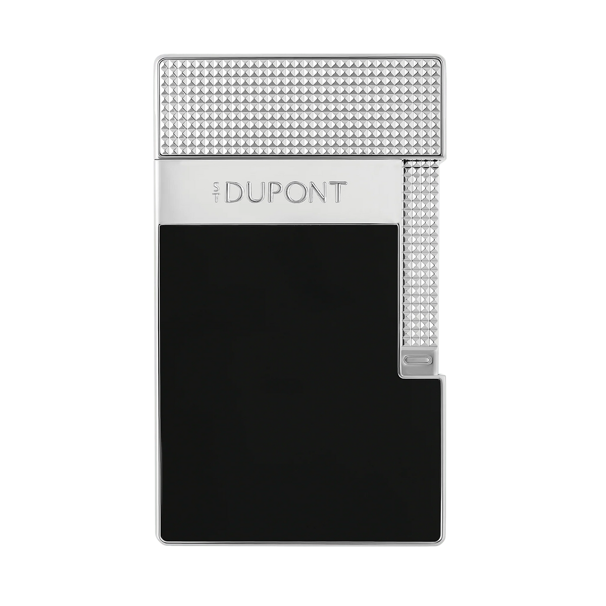 S.T DUPONT TABLE LIGHTER LACQUERED LIGHTER SILVER