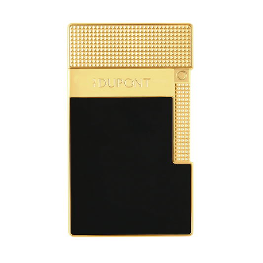 S.T DUPONT TABLE LIGHTER LACQUERED LIGHTER GOLD
