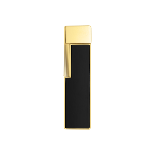 S.T DUPONT TWIGGY BLACK LACQUER GOLDEN