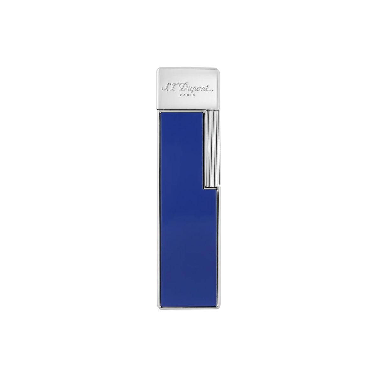 S.T DUPONT TWIGGY LACQUERED INDIGO BLUE LIGHTER
