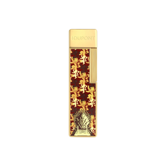 S.T DUPONT TWIGGY LACQUERED LIGHTER GAME OF THRONES BURGUNDY