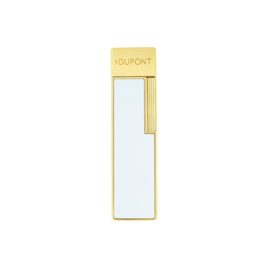 S.T DUPONT TWIGGY LACQUERED LIGHTER WHITE