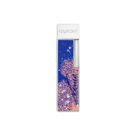 S.T DUPONT TWIGGY LACQUERED LIGHTER 20'000 LEAGUES UNDER THE SEAS ROYAL BLUE