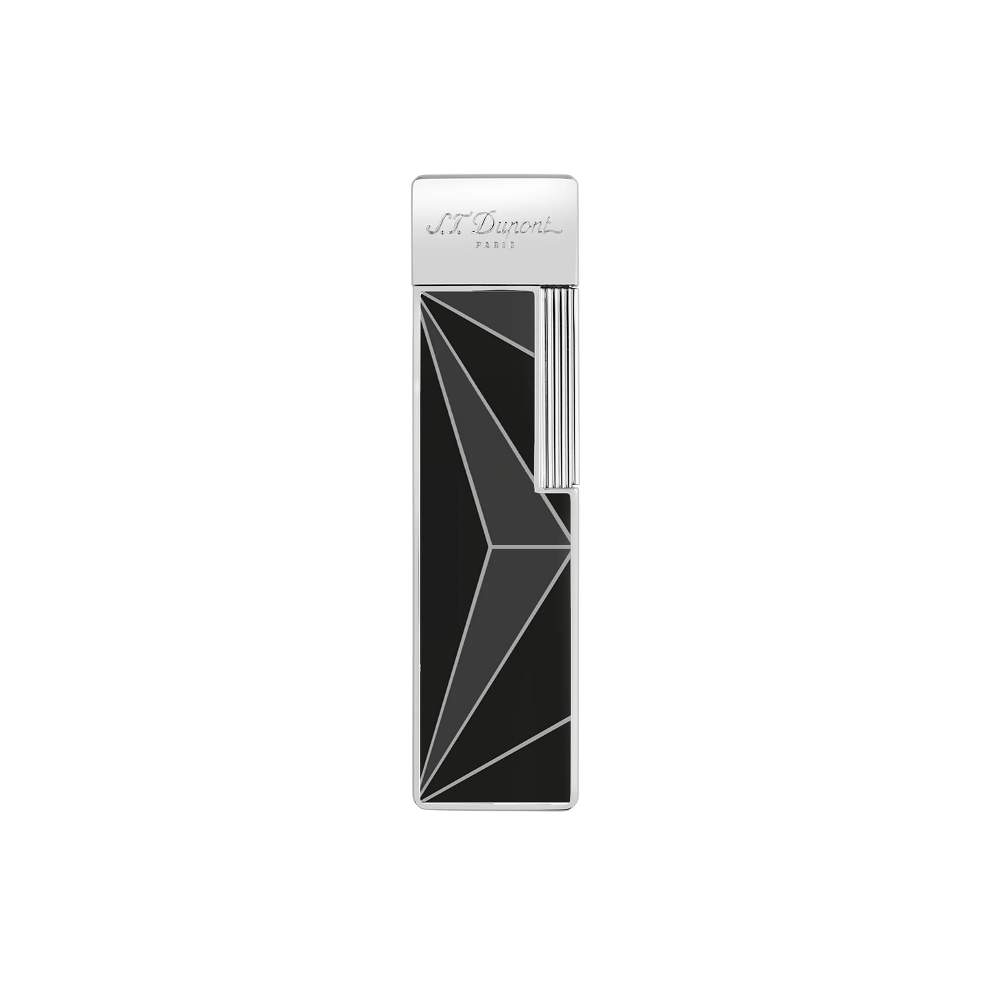 S.T DUPONT TWIGGY LACQUERED LIGHTER FIRE X BLACK