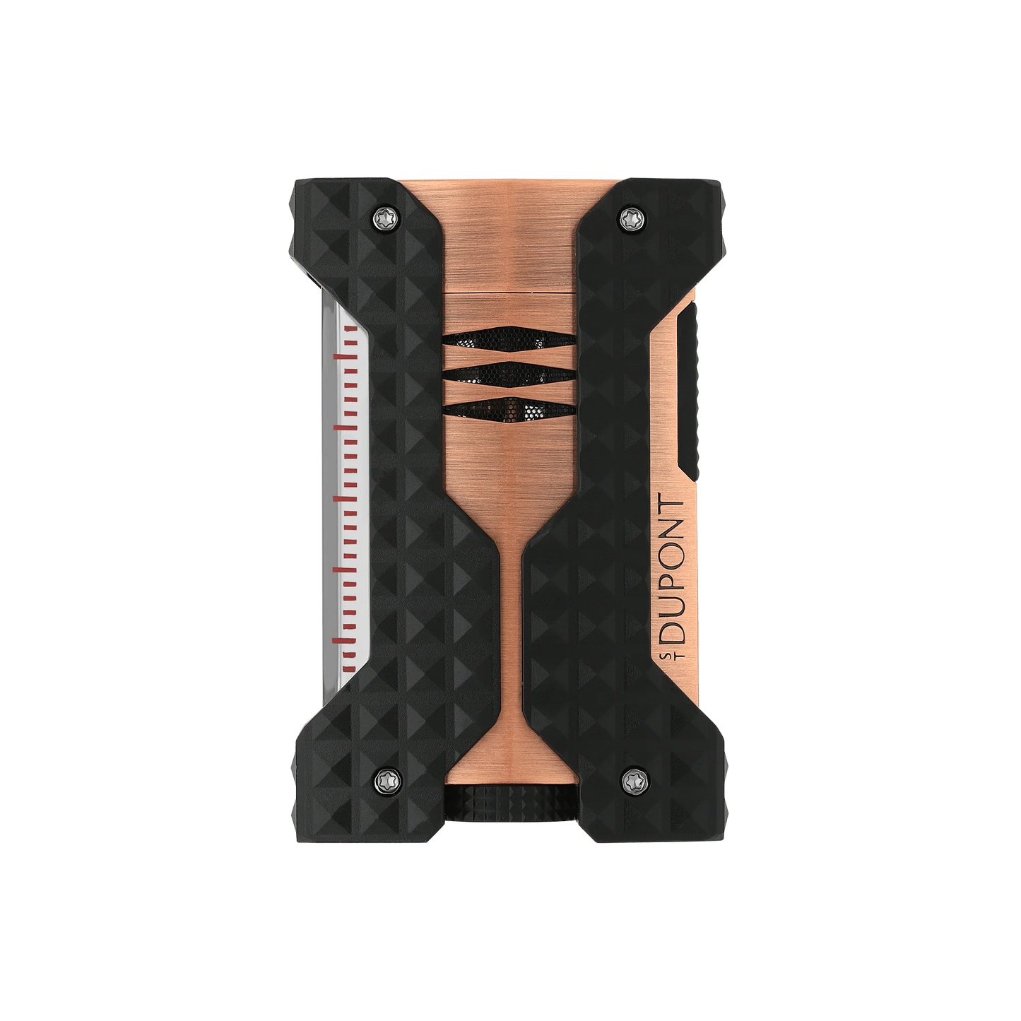S.T DUPONT DEFI EXTREME WINDPROOF BRUSHED LIGHTER COPPER