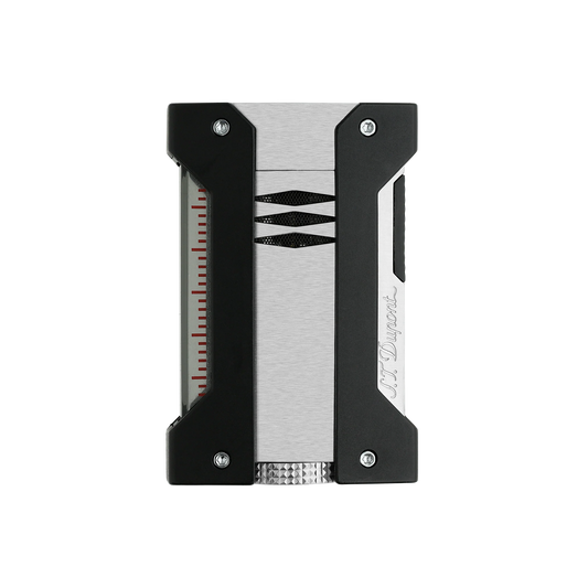 S.T DUPONT DEFI-EXTREME BRUSHED LIGHTER SILVER