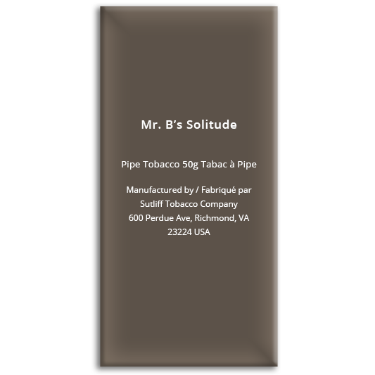 MR B’S SOLITUDE 50G