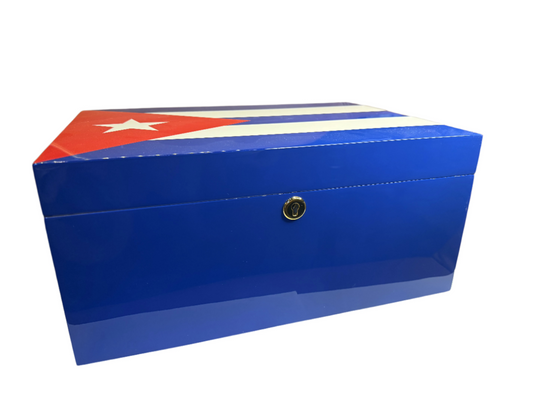 Cuba Flag Humidor