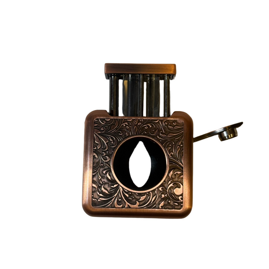 VINTAGE CARVED CIGAR CUTTER