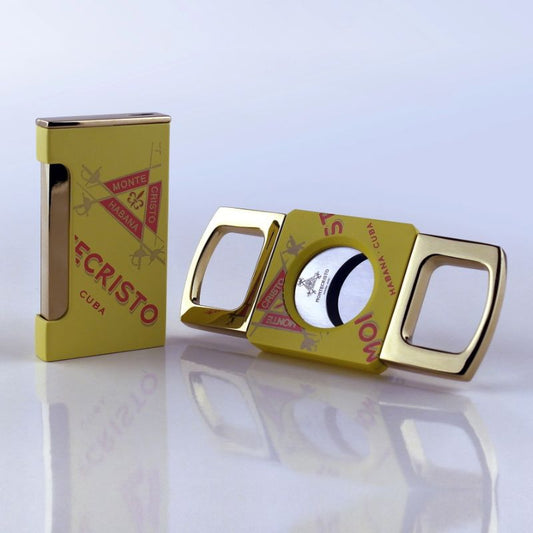 MONTECRISTO CUTTER & LIGHTER GIFT SETS